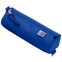 Oxford Trousse ronde, polyester, rond, grand, bleu