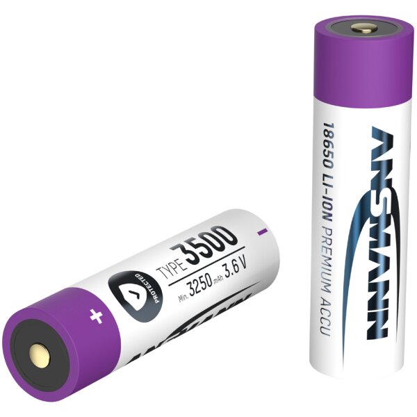 ANSMANN Pile Li-ion 18650, 3,6 V, 3500 mAh