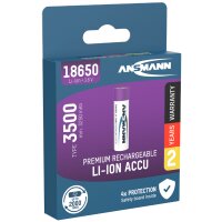 ANSMANN Pile Li-ion 18650, 3,6 V, 3500 mAh