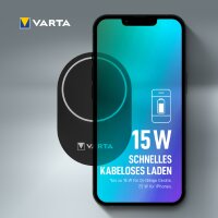 VARTA Ladegerät Mag Pro Wireless Car Charger, schwarz
