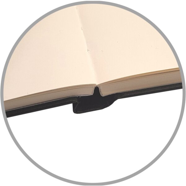 Oxford Skizzenbuch Hardcover, DIN A5, 96 Blatt, schwarz
