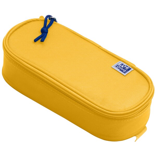 Oxford Schlamper-Etui, Polyester, oval, hellgrün