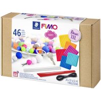 FIMO SOFT Kit de pâte à modeler Basic XXL,...