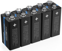 ANSMANN Lithium Batterie Block E, 5er Pack
