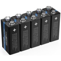 ANSMANN Pile au lithium E-bloc, lot de 5