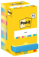Post-it Bloc-note adhésif, 76 x 76 mm, 8+4,...