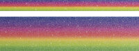 HEYDA Ruban adhésif décoratif Rainbow Glitter