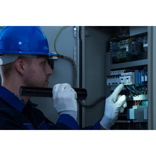 ANSMANN Lampe de poche LED Future T300F, IP54, noir