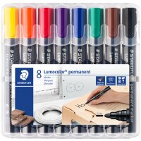 STAEDTLER Marqueur permanent 352 Lumocolor, étui de 4