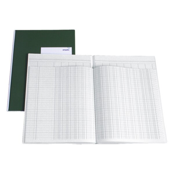 SIMPLEX Statistikbuch A4 19126 80 Blatt