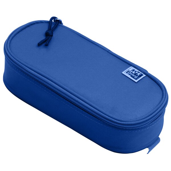 Oxford Schlamper-Etui, Polyester, oval, orange