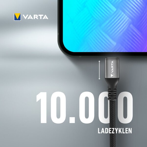VARTA C&acirc;ble de chargement Speed Charge &amp; Sync cable 3en1