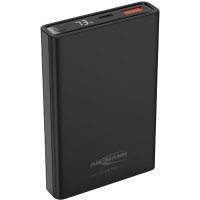 ANSMANN Powerbank PB222PD, 10.000 mAh, schwarz