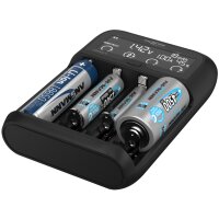 ANSMANN Ladegerät "Lithium 4", für...
