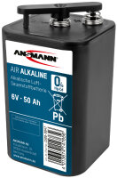 ANSMANN Zink-Luft Alkaline Batterie 4R25, 6 Volt