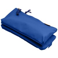 Oxford Trousse à deux compartiments, polyester, bleu