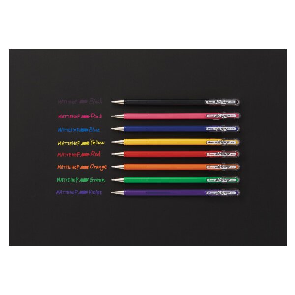 PENTEL Gel-Tintenroller Mattehop K110-VGX Mattehop gelb