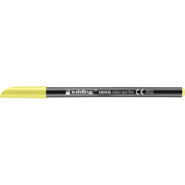 EDDING Stilos fibre 1200 1 mm 1200-065 jaune fluo