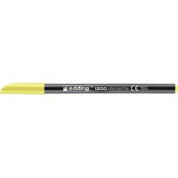 EDDING Stilos fibre 1200 1 mm 1200-065 jaune fluo