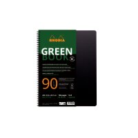 RHODIA Greenbook Carnet A4 119912C quad. 90g 160 f.