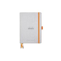 RHODIA Goalbook Notizbuch A5 118570C Hardcover silber 240 S.