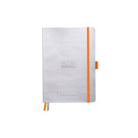 RHODIA Goalbook Notizbuch A5 117570C Softcover silber 240 S.