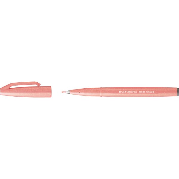 PENTEL Brush Sign Pen SES15C-F2X corail-orange