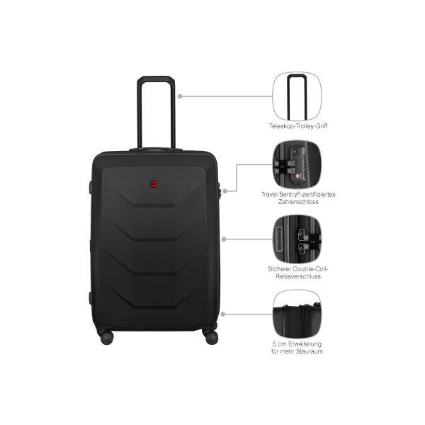 WENGER Prymo Large 93l 612538 Hardside Case Black
