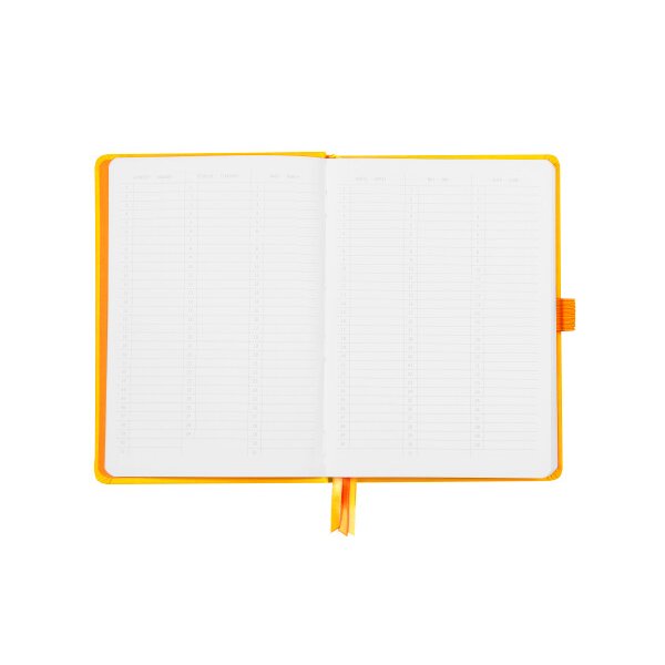 RHODIA Goalbook Notizbuch A5 118585C Hardcover gelb 240 S.