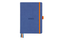 RHODIA Goalbook Carnet A5 118577C Hardcover bleu saphir...