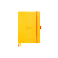 RHODIA Goalbook Notizbuch A5 117585C Softcover gelb 240 S.