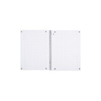 OXFORD School Collegebloc A4+ 400061038 quadrillé 5mm, 80 flls 3 pcs
