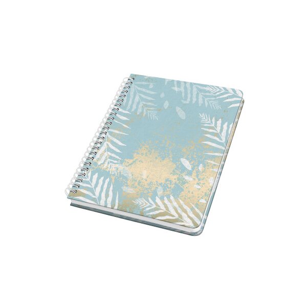JOLIE Carnet à spirales A5 JN614 Heavenly Leaves,dots 120 pages