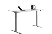 TOPSTAR Tischplatte 120X60cm 12060W weiss, für E-Table