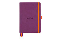 RHODIA Goalbook Carnet A5 118579C Hardcover violet 240 f.