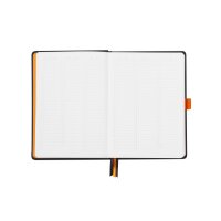 RHODIA Carnet Goalbook HC A5 118571C noir, dots 120 feuil.