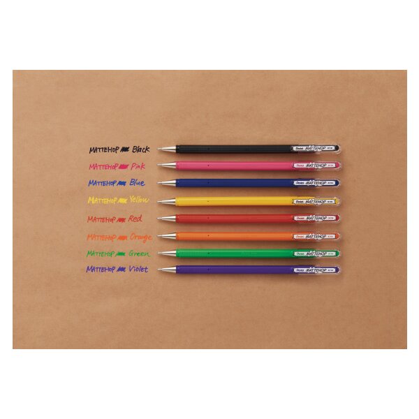 PENTEL Gel-Tintenroller Mattehop K110-VVX Mattehop violett