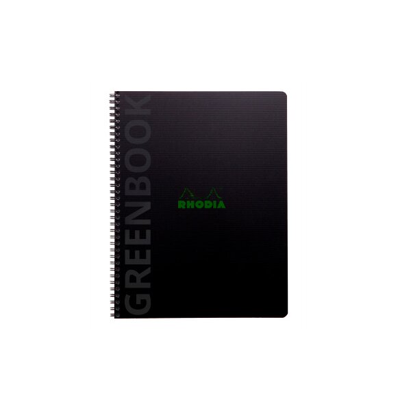RHODIA Greenbook Carnet A4 119914C ligné 90g 160 f.