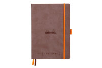 RHODIA Goalbook Carnet A5 117572C Softcover brun chocolat...