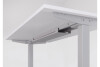 APOLLO Table de bureau ONE 140x67cm VXMST614/W/S blanc/argent électrique