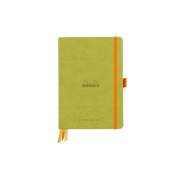 RHODIA Goalbook Carnet A5 118575C Hardcover vert anis 240 f.