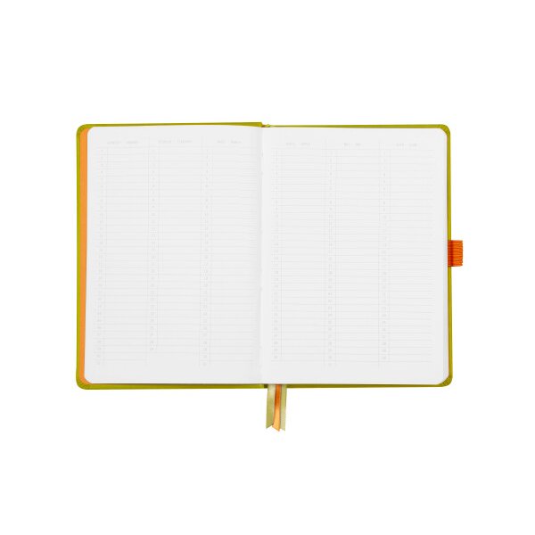 RHODIA Goalbook Carnet A5 118575C Hardcover vert anis 240 f.