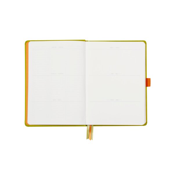 RHODIA Goalbook Carnet A5 118575C Hardcover vert anis 240 f.