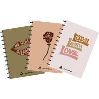 ADOC Cahier à anneaux A4 6055.25 assorti,...