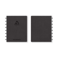 ADOC Cahier à anneaux BUSINESS A5 3055.3 noir,...