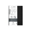 CLAIREFONTAINE AGE BAG MY.NOTES A4 783431C Carnet spirales dot noir 60 f.