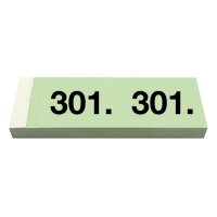 SIMPLEX Bloc vestiaire 301-400 13095 grün 100 feuilles