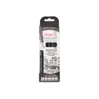 PENTEL Pointliner Pigment Fine YS20P-5F schwarz 5 Stück