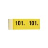 SIMPLEX Bloc vestiaire 301-400 13092 jaune 100 feuilles