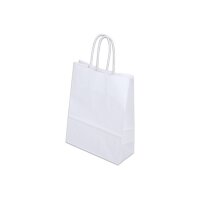 ELCO Tragetasche 180x80x240mm 84101.10 mit Kordel, weiss...